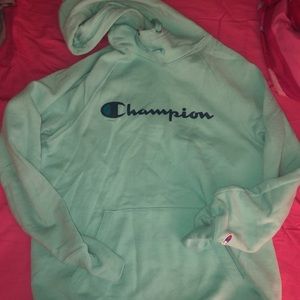 - Champion hoodie Women’s medium